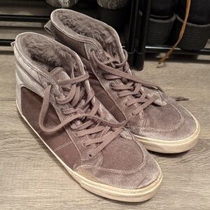 Old Navy High Top Velvet Sneakers